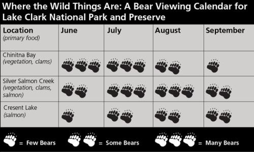 bear viewing- calendar alaska